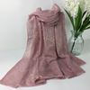 Lightweight Scarf With Metallic Heart - Various Colours