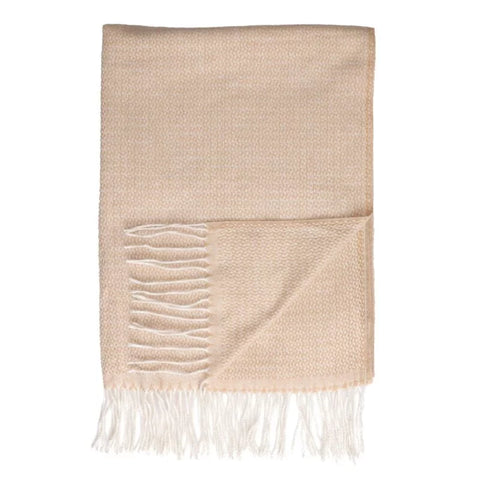 Fringed Herringbone Scarf - Various Colours