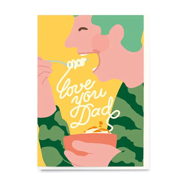 Spaghetti Type 'Love You Dad'