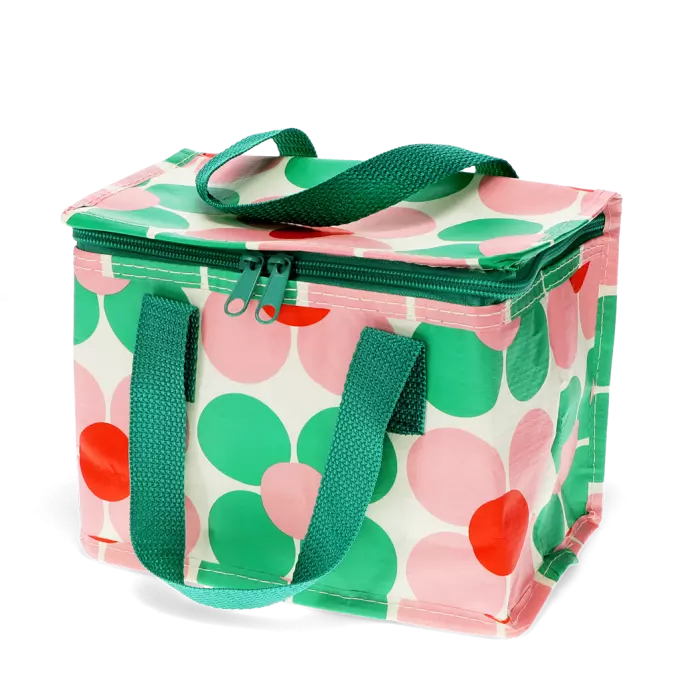 Pink & Green Daisy Lunch Bag