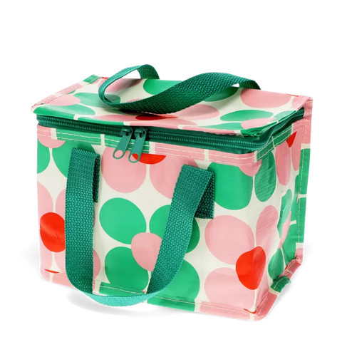 Pink & Green Daisy Lunch Bag