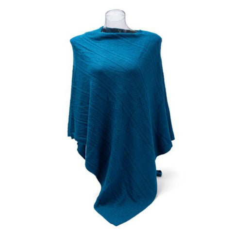 Cable Knit Poncho - Various Colours