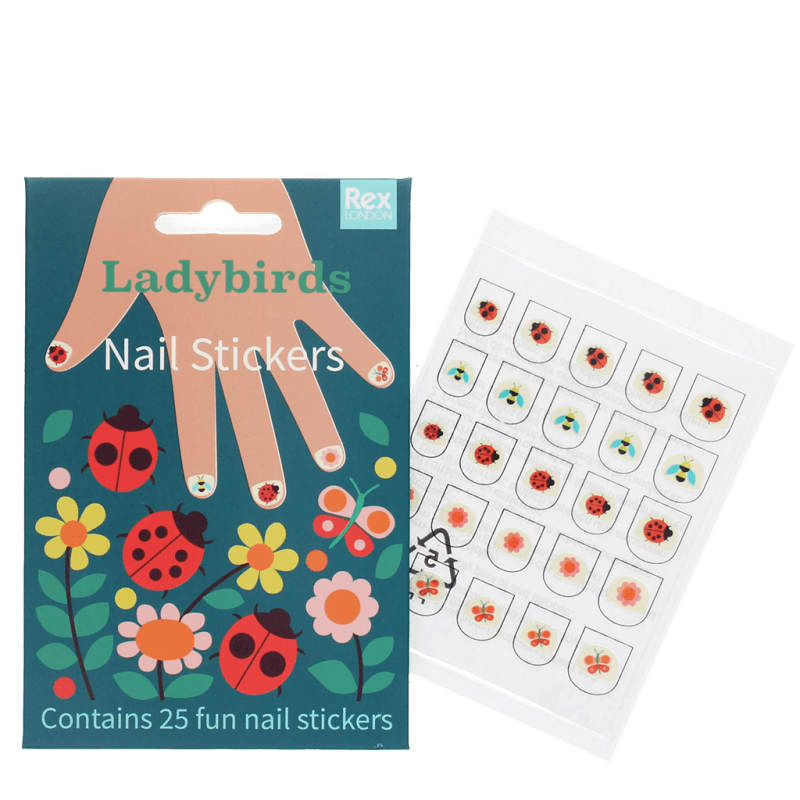 Ladybird Nail Stickers
