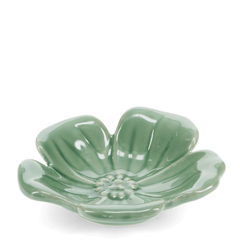 Ceramic Flower Dish - Various Colours