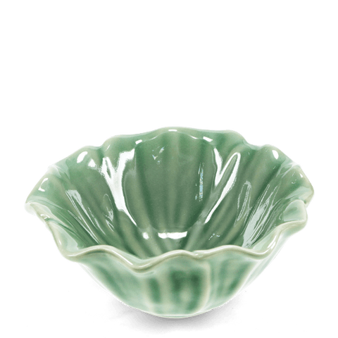 Ceramic Flower Bowl 13cm - Various Colours