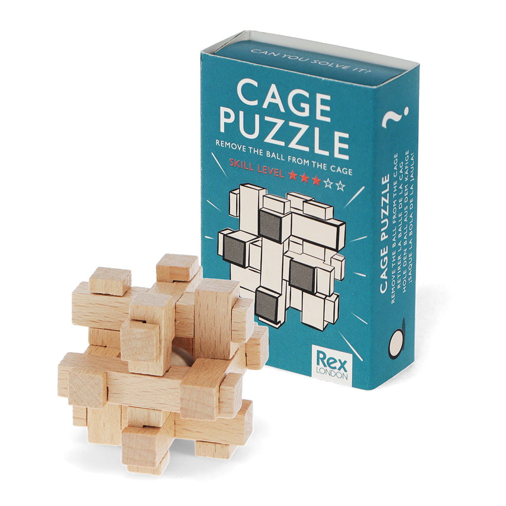 Mini Wooden Puzzles - Various Puzzles
