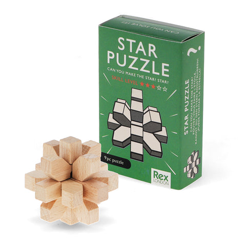Mini Wooden Puzzles - Various Puzzles