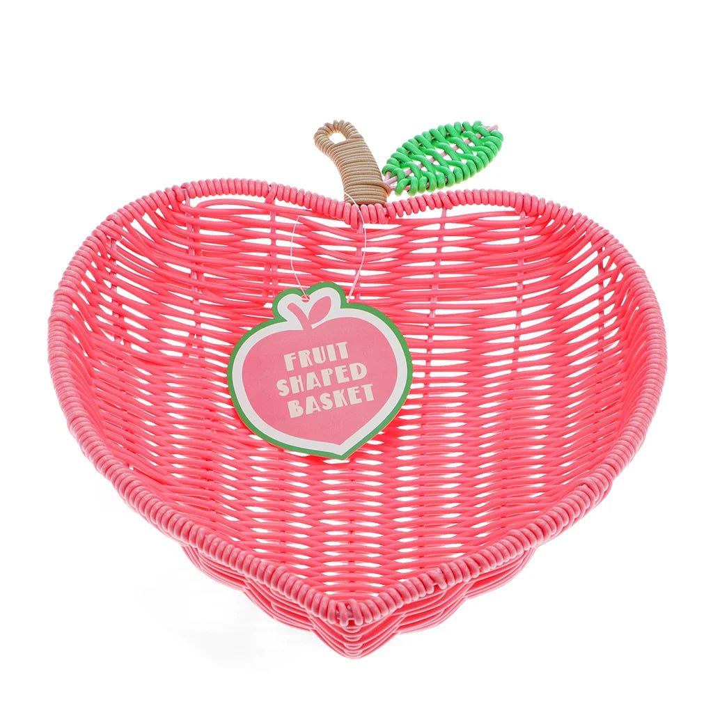 Woven Plastic Fruit Basket - Various Shapes