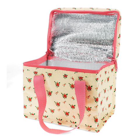 French Rose Insulated Lunch Bag