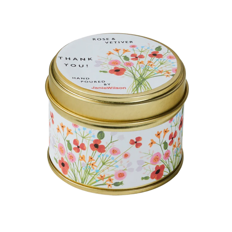 Sentiment Tin Candles