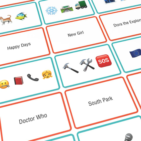 Name The Emoticon Card Game - TV