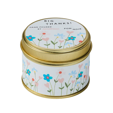 Sentiment Tin Candles