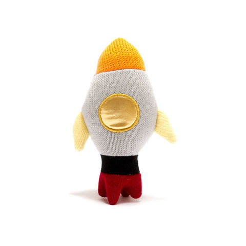 Knitted Space Baby Rattle -  Various
