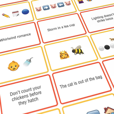 Name The Emoticon Card Game - Original