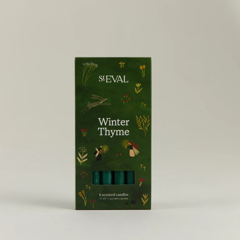 Winter Thyme Festive Candles Pack