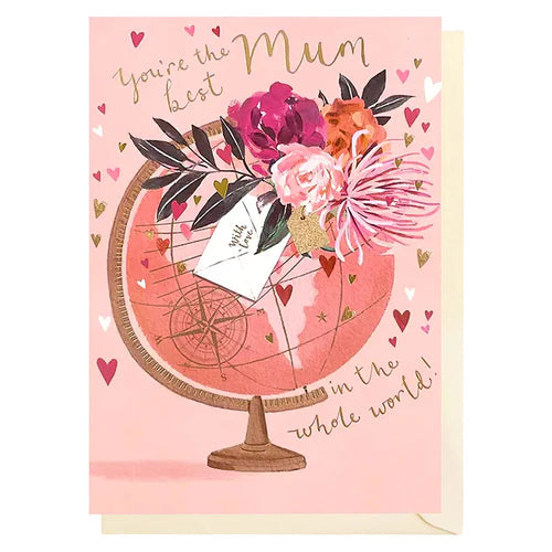 Best Mum In The World Card