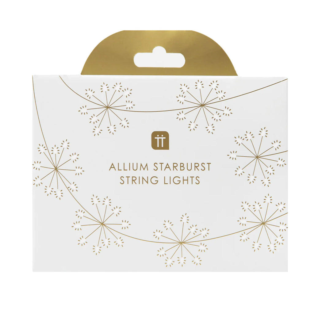 Allium Flower Starburst LED String Lights