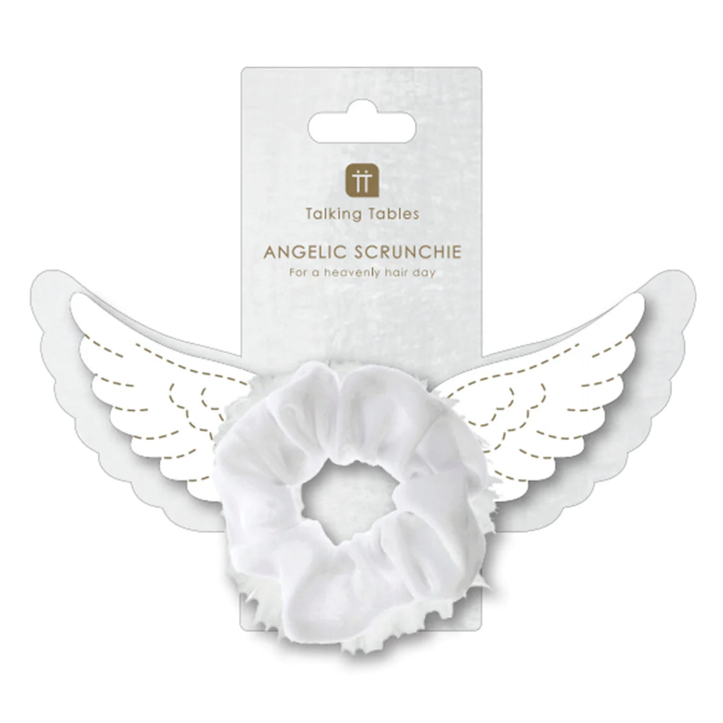 Botanical Mistletoe Angel Hair Scrunchie