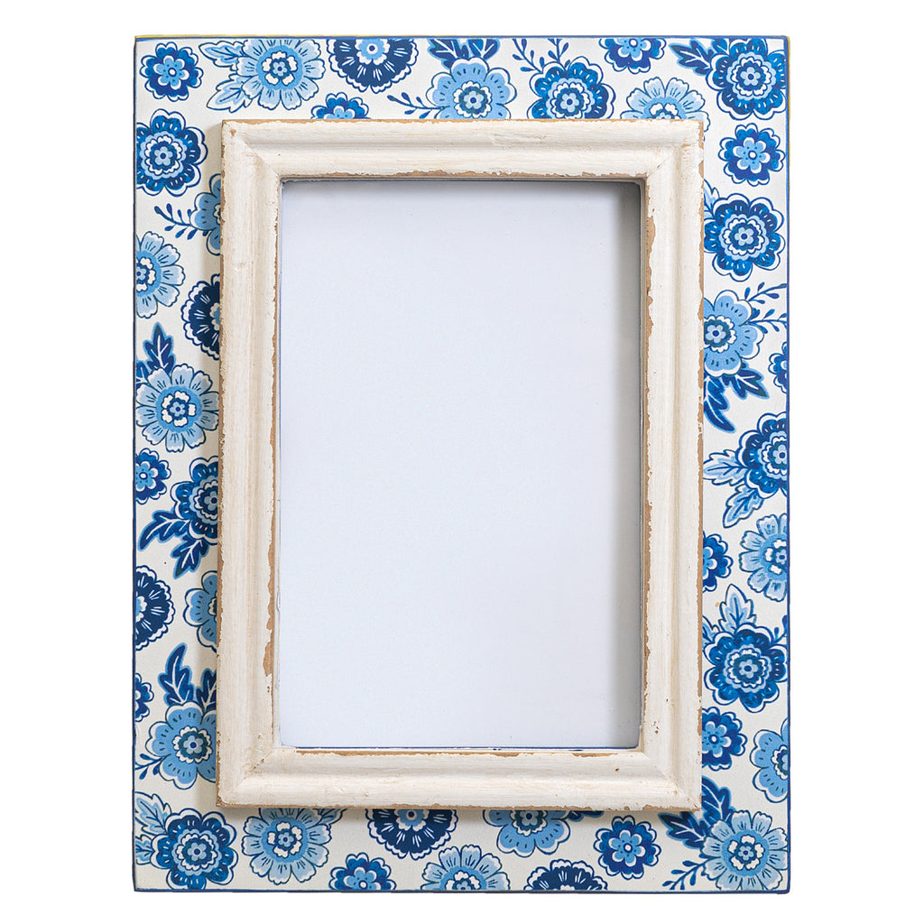 Blue Willow Photo Frame