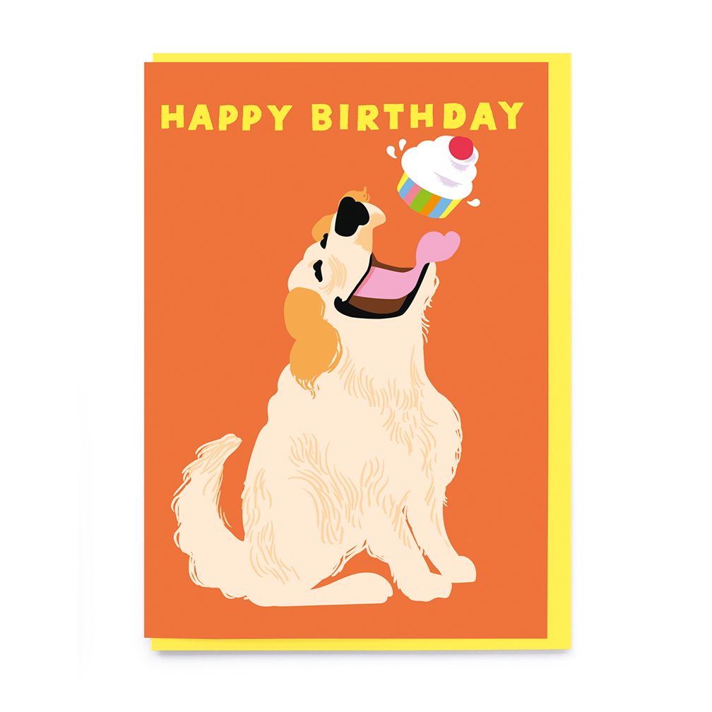 Birthday Golden Retriever
