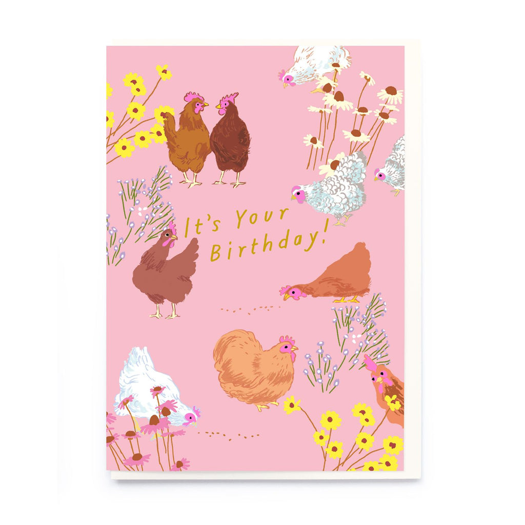 Birthday Chickens