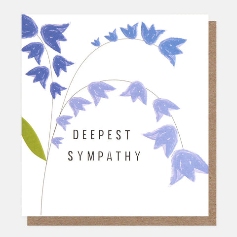 Deepest Sympathy Bluebells