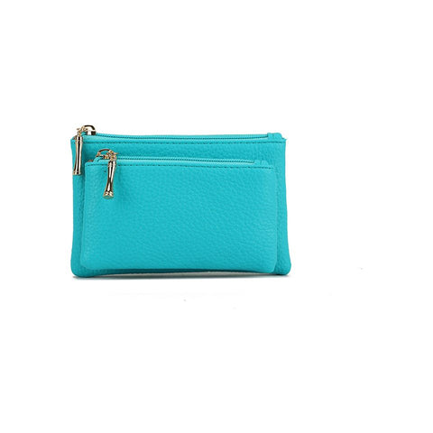 Purse with Zip Compartments - Various Colours