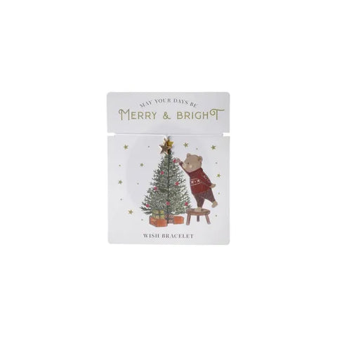 Little Bear Co. Christmas Bracelet - Various Sayings