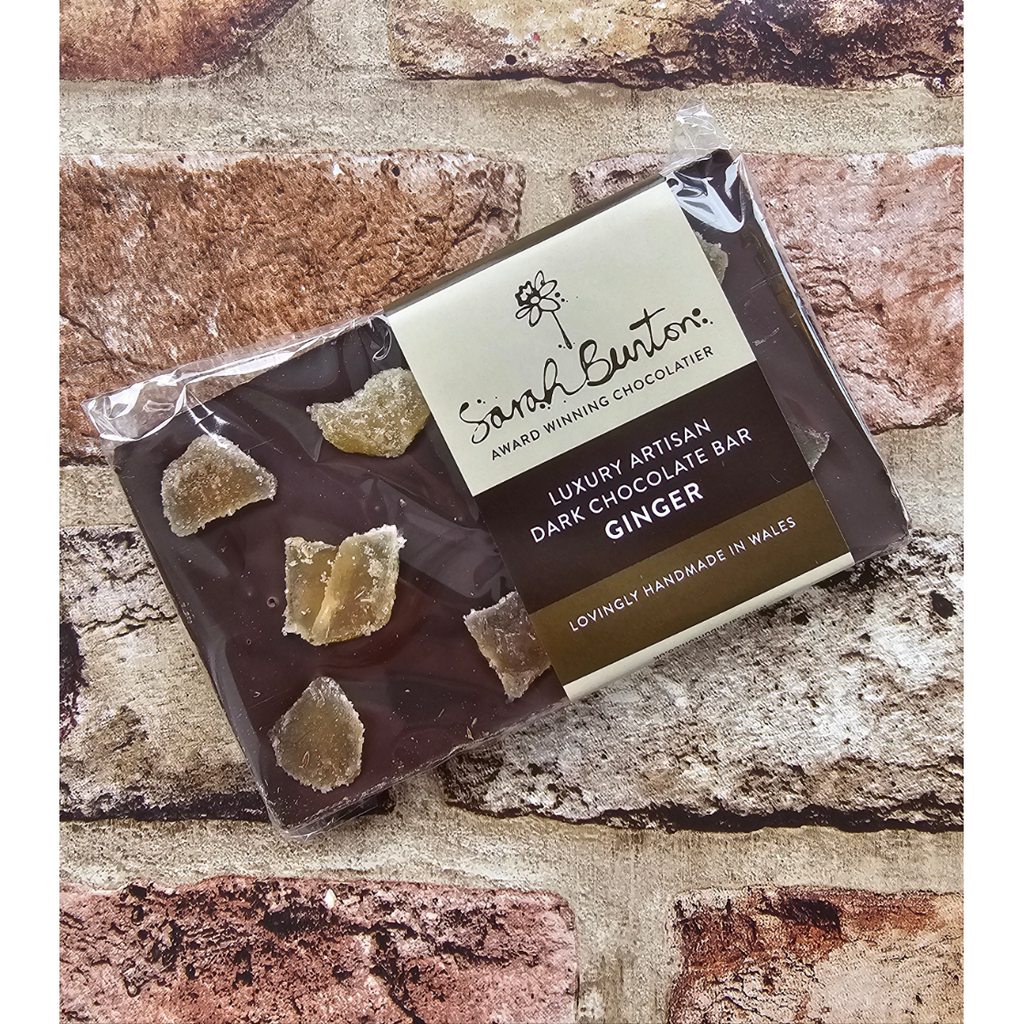Sarah Bunton Dark Chocolate Bar With Ginger