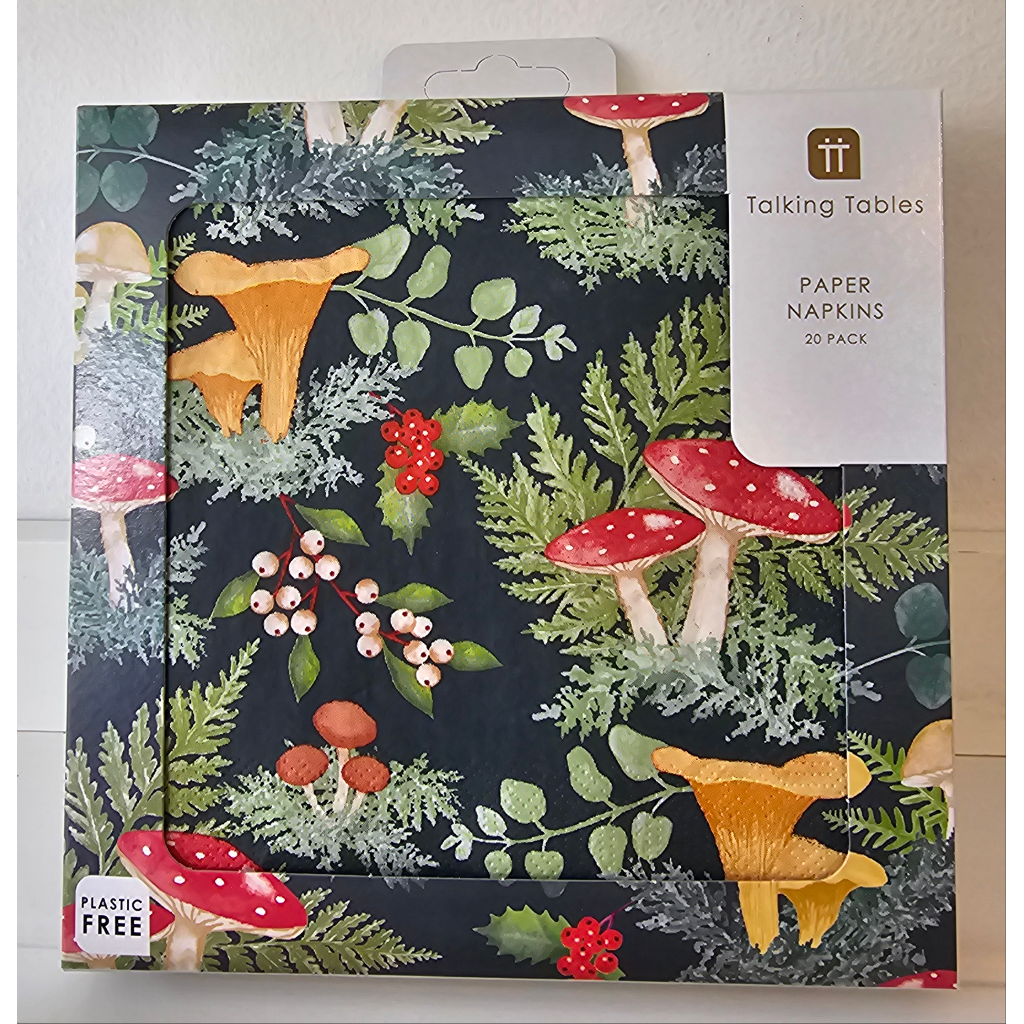 Midnight Forest Christmas Napkins