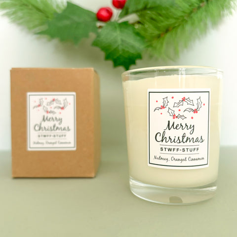 STWFF Small Christmas Candle