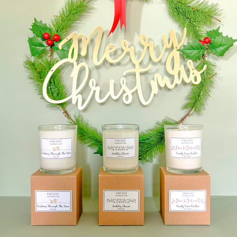 STWFF Large Christmas Candle