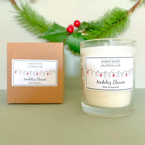 STWFF Large Christmas Candle