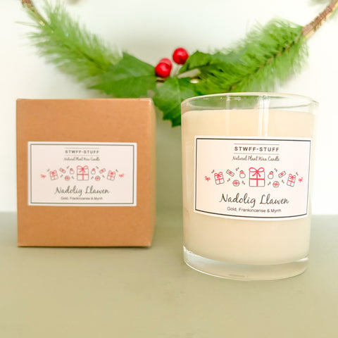 STWFF Large Christmas Candle