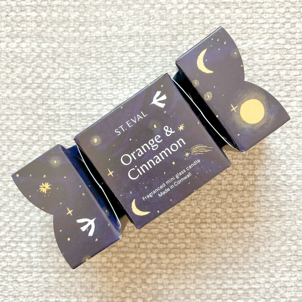 Orange & Cinnamon Christmas Cracker Candle