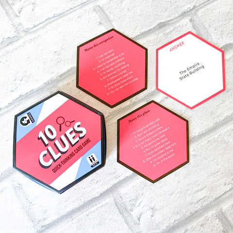 Hexagon Shaped Family Card Games - Various