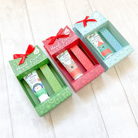 Christmas Novelty - Hand Cream & Nail File