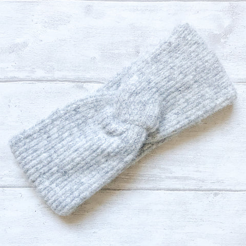 Wool and Recycled Blend Cosy Twist Headband- Various Colours
