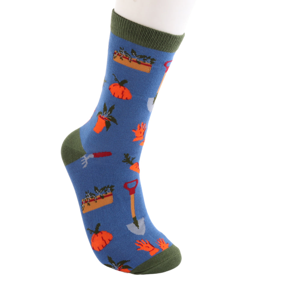 Mr Sparrow Gardener’s Tools Socks - Various Colours