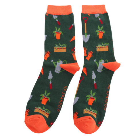 Mr Sparrow Gardener’s Tools Socks - Various Colours