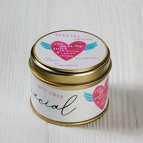 Sentiment Tin Candles