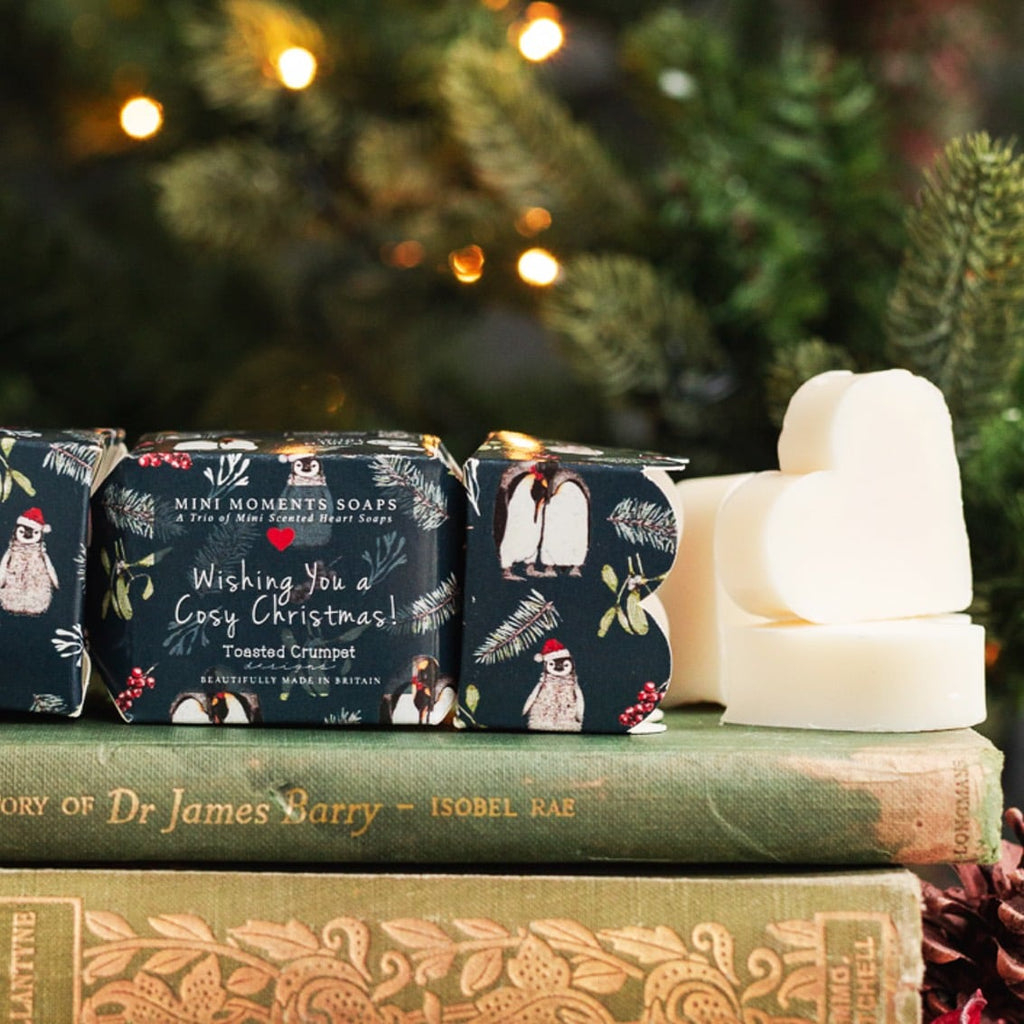Christmas Penguins Mini Soaps
