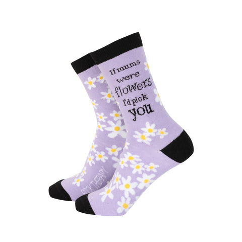 If Mums Were Flowers Socks