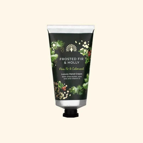 Christmas Tidings Frosted Fir and Holly Hand Cream
