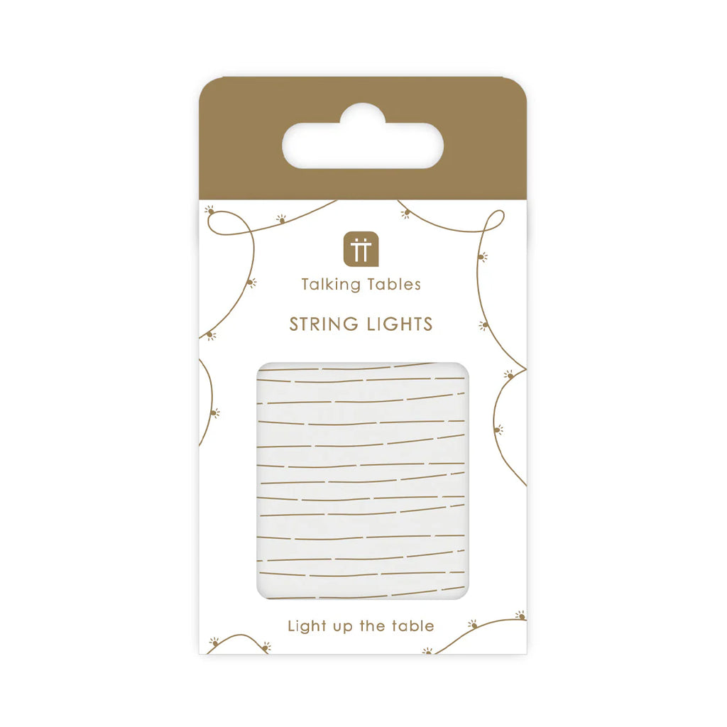 Mix & Match Gold String Lights