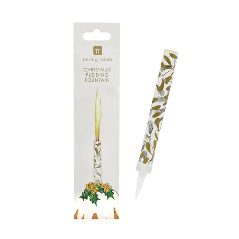 Botanical Mistletoe Ice Fountain