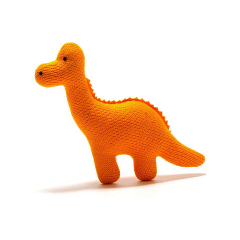 Knitted Sensory Dinosaur Toy - Various