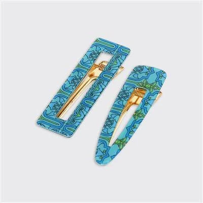 Clarice Set of 2 Hairclips - Various Colours