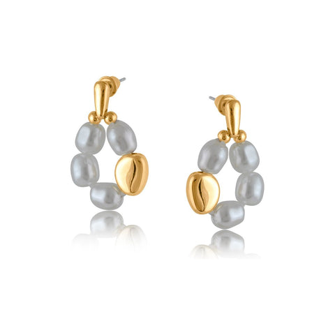 Charlotte Tiny Circle Earrings