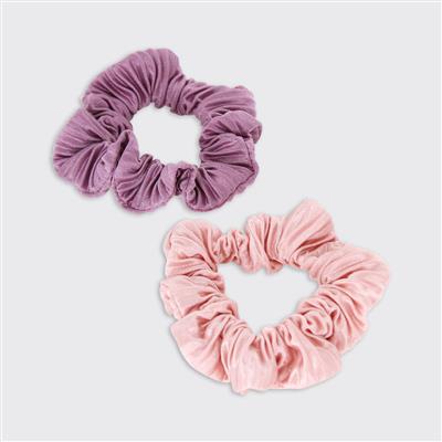 Serenity Set of 2 Scrunchies - Various Colours